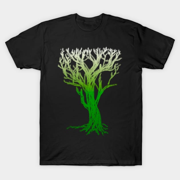 celtic tree T-Shirt by Nikokosmos